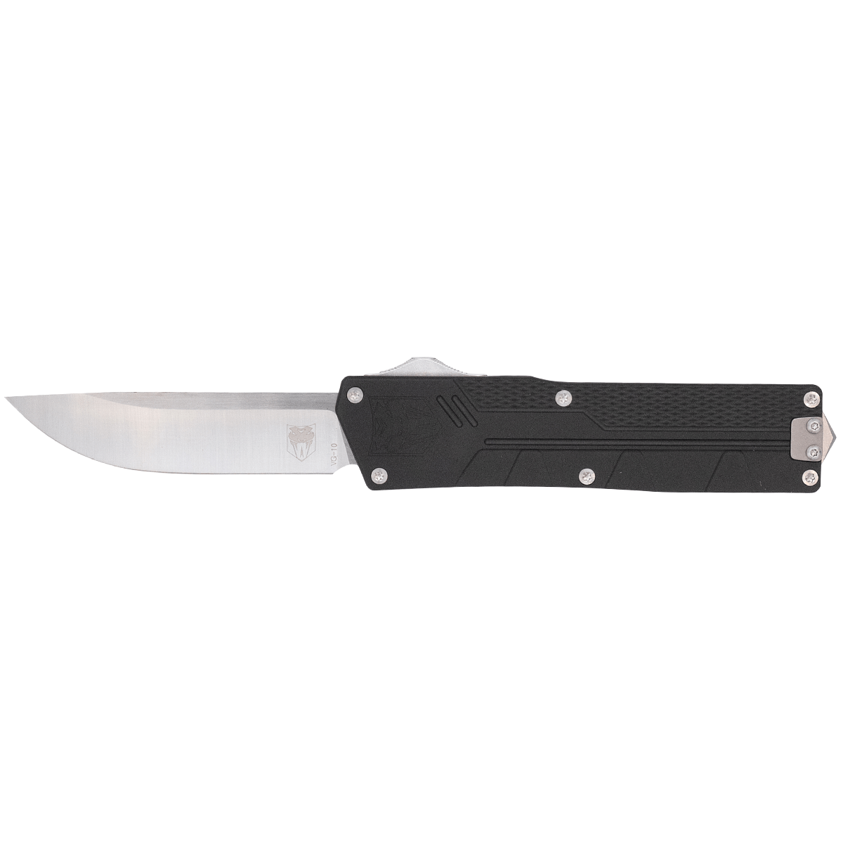 CobraTec Knives Paragon OTF Plain Satin VG-10 SS Blade Auto Knife