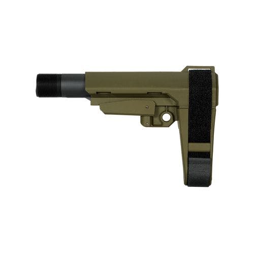 SB Tactical SBA3 Pistol Stabilizing Brace OD Green Elasto-Polymer