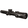 Trijicon Credo HX 1-6x24mm Rifle scope with LED Illuminated Red MOA Segmented Circle Reticle, Right Side Front View.