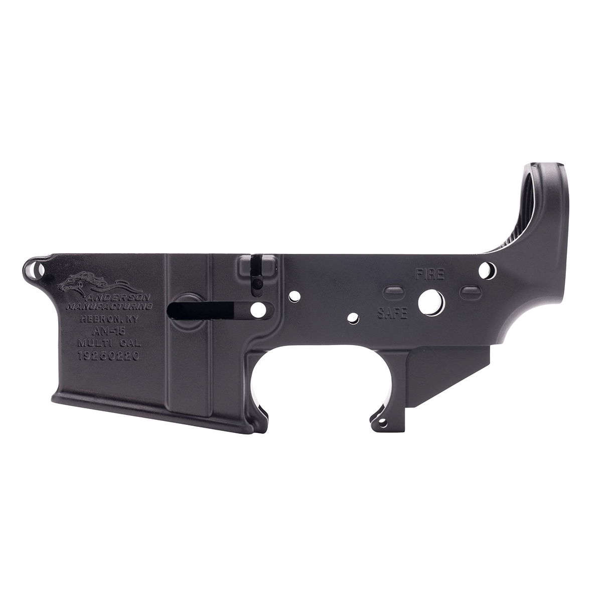 Anderson Manufacturing AM-15 Stripped Lower Receiver left side view-712038921676